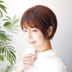 ウィッグを着けた女性