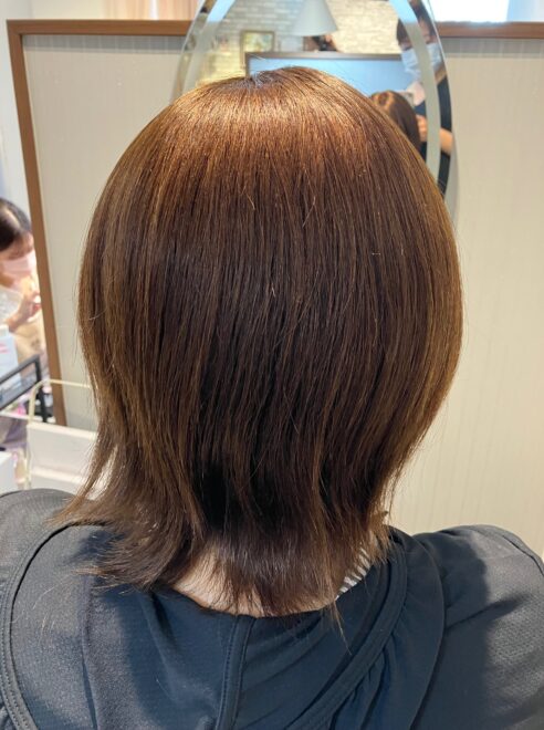 ウィッグ着用画像