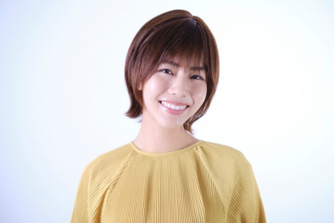 ウィッグを着けた女性